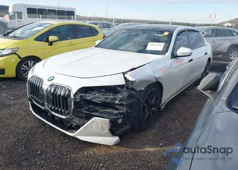 2023 BMW 760 I xDrive z USA, uszkodzony, nr VIN WBA33EJ02PCM41408